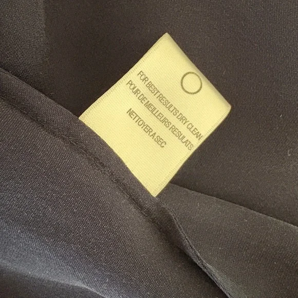 Halston Heritage Deep Blue Silk Draped Blouse - Picture 7 of 7